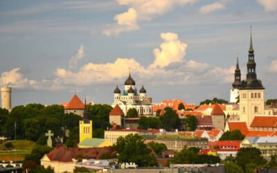 Tallinn Old Town skyline, Estonia